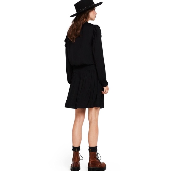 DRAPEY SMOCK DRESS-SCOTCH & SODA - Picture 4 of 5